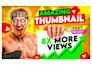 design eye catching, amazing, clickbait, youtube thumbnail that boosts CTR